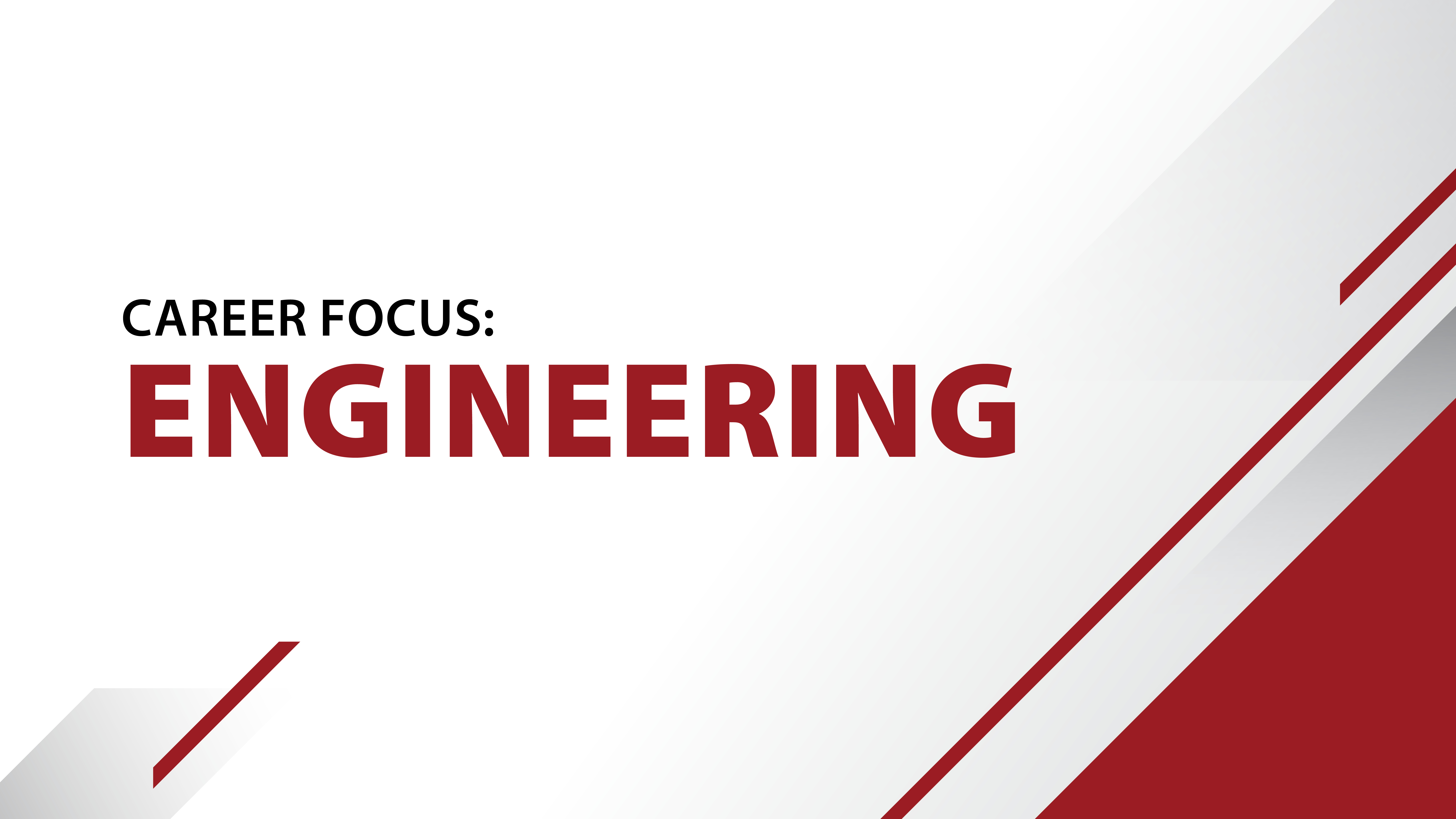 A graphic with a white and light gray background featuring diagonal red and gray design elements in the corners. The bold red and black text reads: 