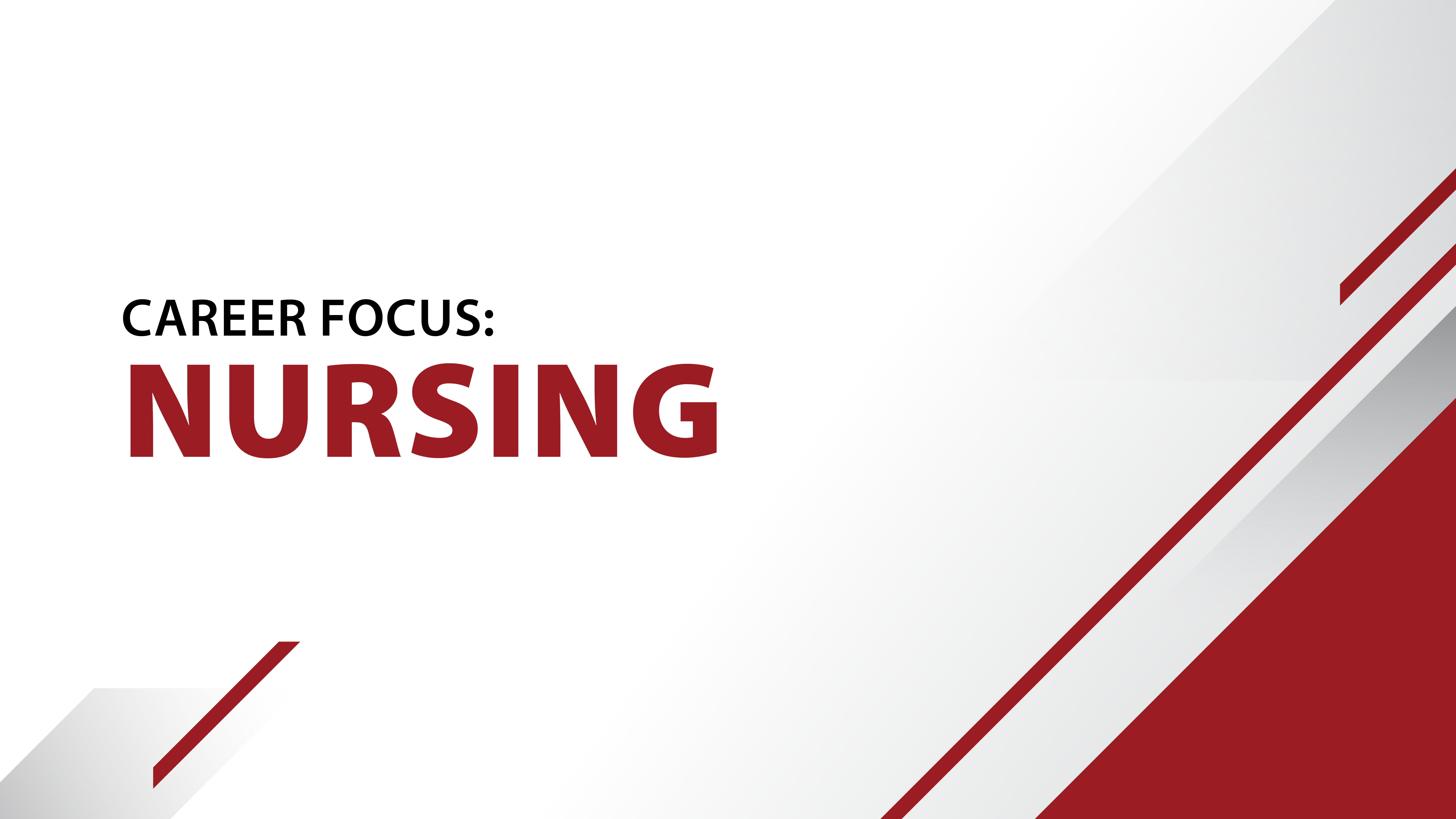 A graphic with a white and light gray background featuring diagonal red and gray design elements in the corners. The bold red and black text reads: 