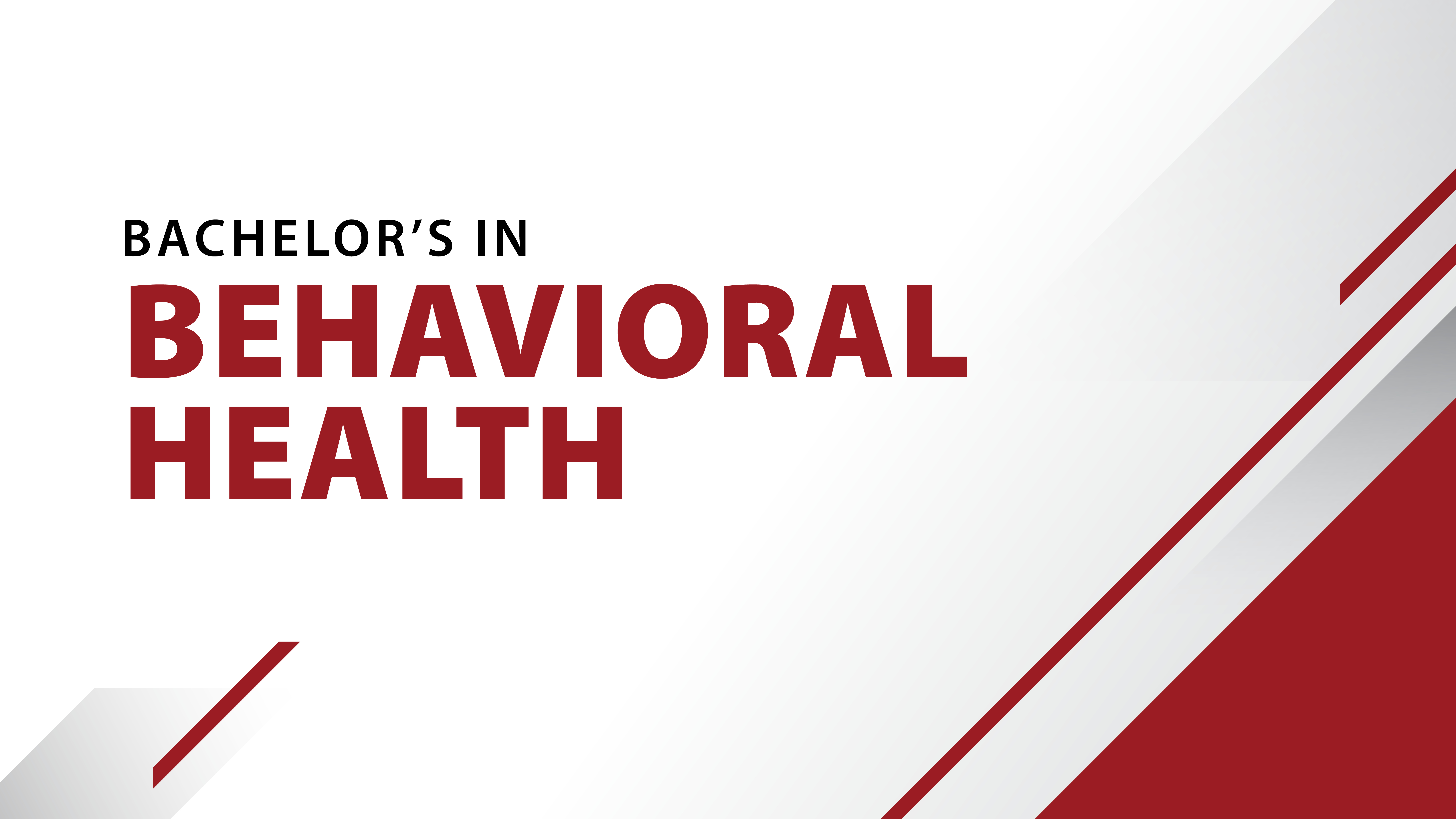 A graphic with a white and light gray background featuring diagonal red and gray design elements in the corners. The bold red and black text reads:
